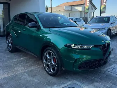 Usata Alfa Romeo Tonale Edizione Speciale 131 CV (96 kW) 2022 Verde SUV