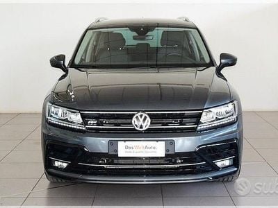 Usata VW Tiguan R-line 115 CV (84 kW) 2018 Marrone SUV
