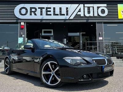 Usata BMW 650 Cabriolet 367 CV (269 kW) 2006 Nero Cabrio