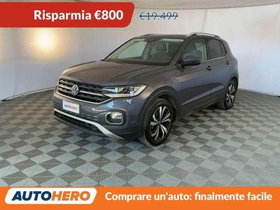 Usata VW T-Cross Advance 110 CV (80 kW) 2022 Grigio SUV