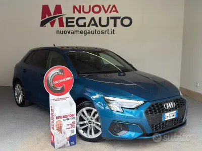 Usata Audi A3 116 CV (85 kW) 2022 Blu Berlina