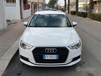 Usata Audi A3 Business 116 CV (85 kW) 2018 Bianco Berlina