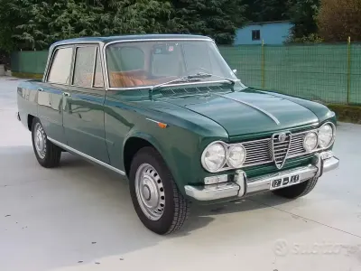 Usata Alfa Romeo Giulia Super 1960 Verde Berlina