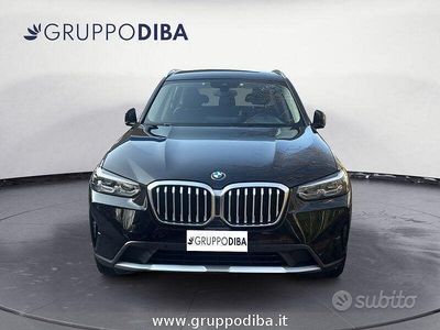 Usata BMW X3 Efficient Dynamics 190 CV (139 kW) 2022 Nero SUV