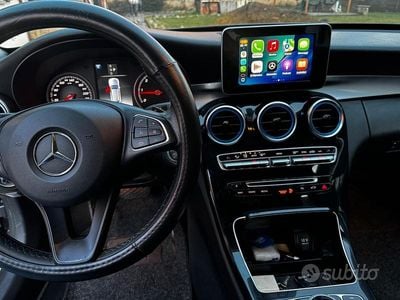 Usata Mercedes C220 Exclusive 170 CV (125 kW) 2017 Grigio Station wagon