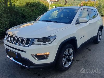 Usata Jeep Compass Limited 140 CV (102 kW) 2018 Bianco SUV
