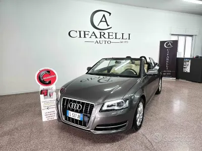Usata Audi A3 Cabriolet Ambition 105 CV (77 kW) 2012 Grigio Cabrio