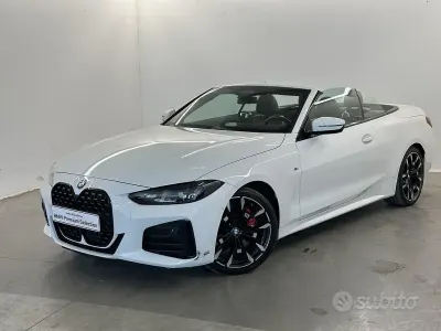 Usata BMW 420 Cabriolet M Sport 190 CV (139 kW) 2025 Bianco Cabrio