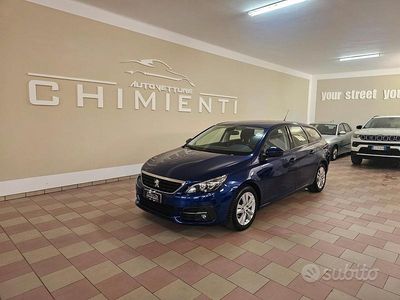 Usata Peugeot 308 Style 102 CV (75 kW) 2019 Blu Station wagon