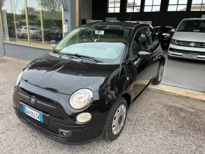 Usata Fiat 500 69 CV (50 kW) 2009 Nero Cabrio