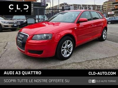 Begagnad Audi A3 Sportback 140 HK (102 kW) 2006 Röd Halvkombi