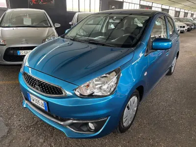 Usata Mitsubishi Space Star Invite 70 CV (51 kW) 2019 Blu Utilitaria
