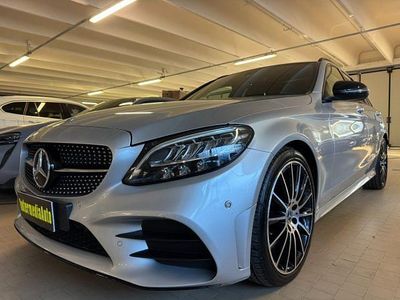 Usata Mercedes C200 Premium 184 CV (135 kW) 2019 Argento Station wagon