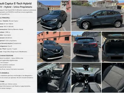 Usata Renault Captur 94 CV (69 kW) 2022 SUV