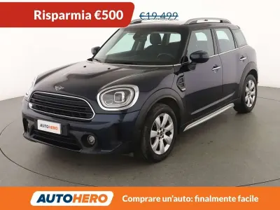 Usata Mini One Countryman Essential 102 CV (75 kW) 2021 Blu/azzurro SUV