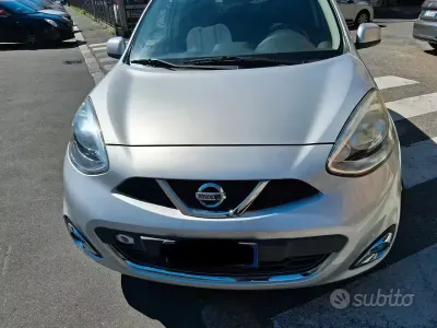 Usata Nissan Micra 80 CV (58 kW) 2015 Grigio Utilitaria