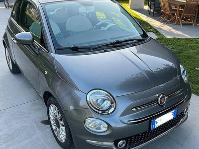 Usata Fiat 500 Lounge 69 CV (50 kW) 2018 Grigio Utilitaria