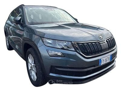 Usata Skoda Kodiaq Style 150 CV (110 kW) 2019 Grigio scuro SUV