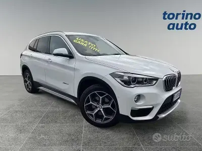 Usata BMW X1 xLine 150 CV (110 kW) 2016 Bianco SUV