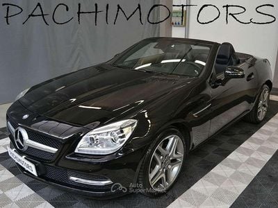 Usata Mercedes SLK230 204 CV (150 kW) 2012 Nero Cabrio