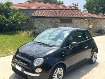 Usata Fiat 500 75 CV (55 kW) 2009 Nero Cabrio