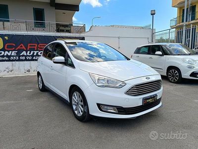 Bianco Usata 2017 Ford C-MAX Titanium X Monovolume | 9990 € (Buon prezzo)