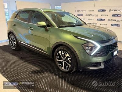 Usata Kia Sportage Style 136 CV (100 kW) 2022 Verde metallizzato SUV