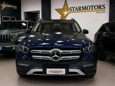 Usata Mercedes GLE300 245 CV (180 kW) 2020 Blu metallizzato SUV