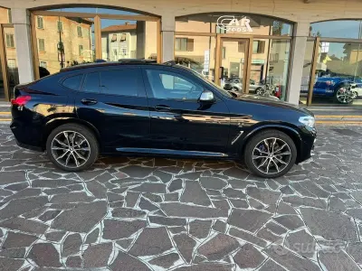 Usata BMW X4 M Sport 326 CV (239 kW) 2018 Blu/azzurro SUV