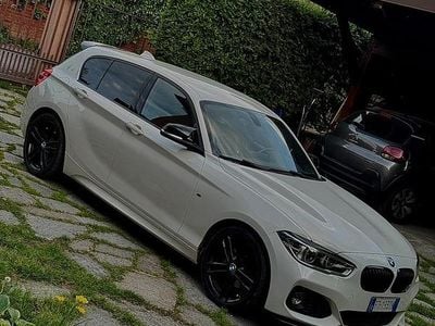 Usata BMW 118 Sport Line 150 CV (110 kW) 2019 Bianco Utilitaria