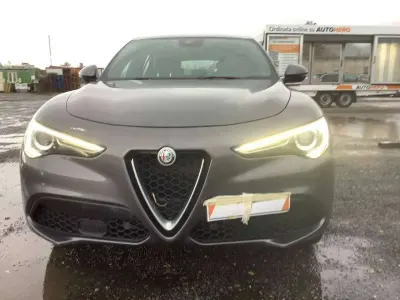 Usata Alfa Romeo Stelvio Lusso 209 CV (153 kW) 2019 Grigio SUV