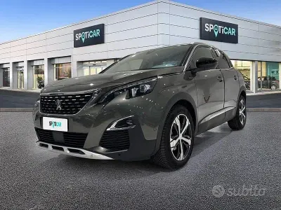 Usata Peugeot 3008 GT-line 120 CV (88 kW) 2018 Grigio SUV