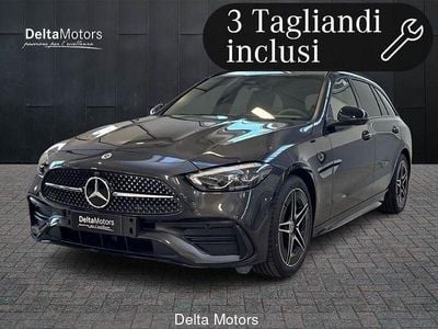 Nuova Mercedes C220 Advanced Plus 196 CV (144 kW) 2025 Grigio Station wagon