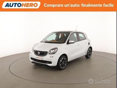 Begagnad Smart ForFour Passion 71 HK (52 kW) 2015 Vit Halvkombi