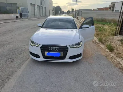 Usata Audi A6 S-Line 177 CV (130 kW) 2014 Bianco Station wagon