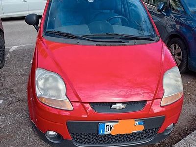 Usata Chevrolet Matiz 2007 Rosso Utilitaria