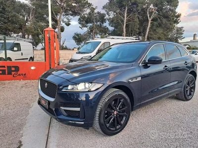 Usata Jaguar F-Pace R-Sport 180 CV (132 kW) 2019 Blu SUV