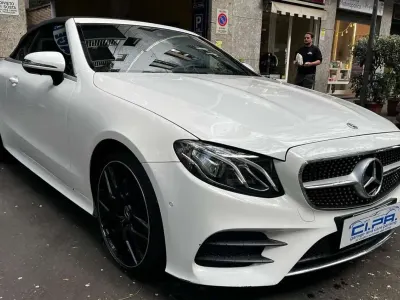 Usata Mercedes E200 Premium Plus 197 CV (144 kW) 2020 Bianco Cabrio