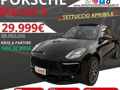 Usata Porsche Macan 250 CV (183 kW) 2016 Nero SUV