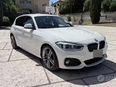 Usata BMW 116 Efficient Dynamics 116 CV (85 kW) 2017 Bianco Utilitaria