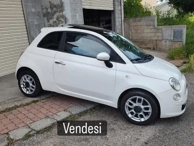 Usata Fiat 500 Sport 75 CV (55 kW) 2010 Bianco Berlina
