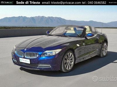 Usata BMW Z4 Efficient Dynamics 204 CV (150 kW) 2010 Blu Cabrio