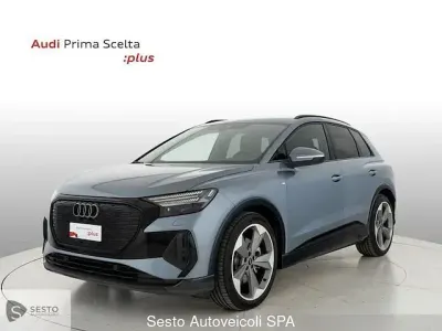 Nuova Audi Q4 e-tron S-Line 210 kW (286 CV) 2025 Blu SUV