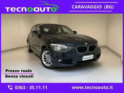 Usata BMW 116 Comfort Edition 136 CV (100 kW) 2011 Blu Utilitaria