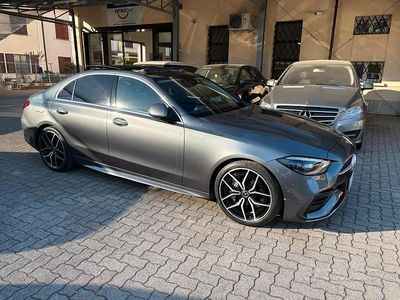 Usata Mercedes C220 Premium Plus 199 CV (146 kW) 2022 Grigio Berlina