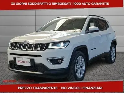 Usata Jeep Compass Limited 190 CV (139 kW) 2021 Bianco SUV
