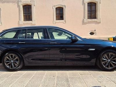 Usata BMW 525 Efficient Dynamics 218 CV (160 kW) 2012 Blu Station wagon