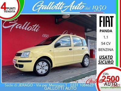 Usata Fiat Panda Active 54 CV (39 kW) 2007 Giallo Utilitaria