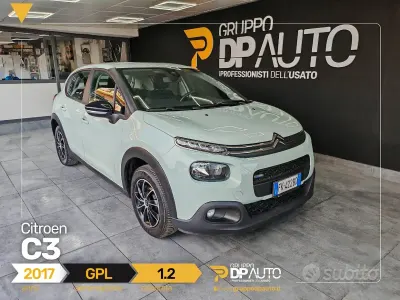 Usata Citroën C3 Feel 82 CV (60 kW) 2017 Verde Berlina