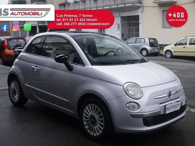 Usata Fiat 500 Lounge 69 CV (50 kW) 2009 Argento Utilitaria